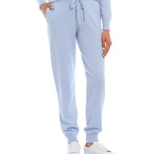 Antonio Melani Soft Blue Luxury Collection Cashmere Coordinating Joggers Size XL
